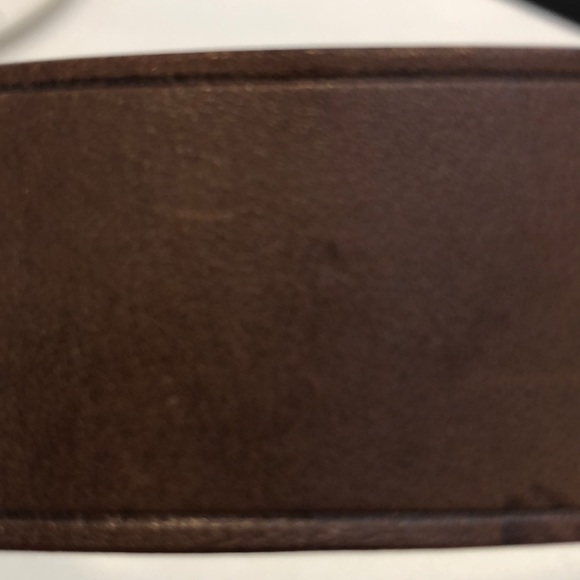 GUCCI Brown leather belt - Picture 5 of 6